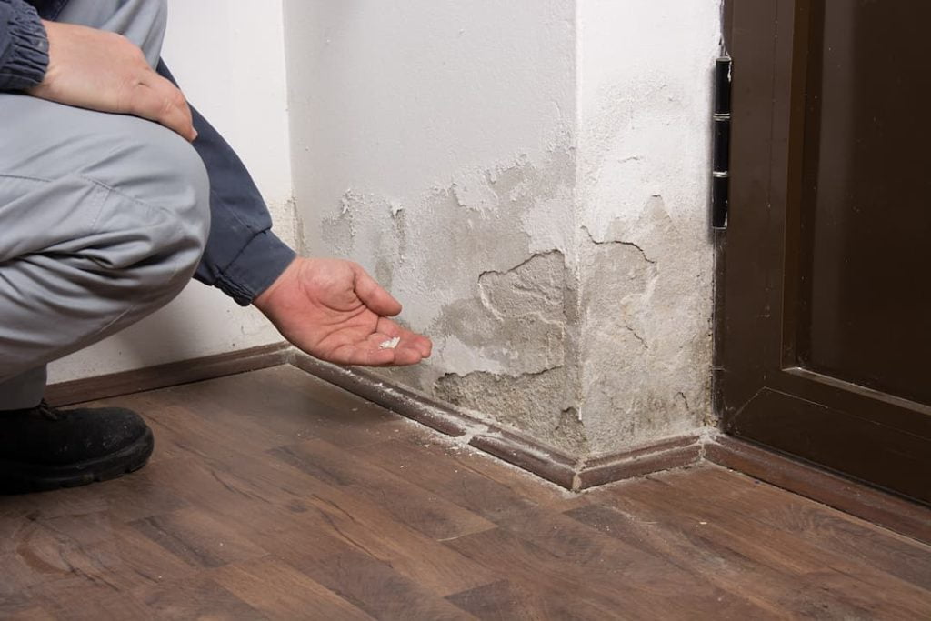 water damage to home